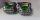 1 Paar Renegade Viper grün B 115 x L 125 - Fehler bei der Größenbeschriftung / mit Renegade Classic Ballenhalter - leicht gebraucht